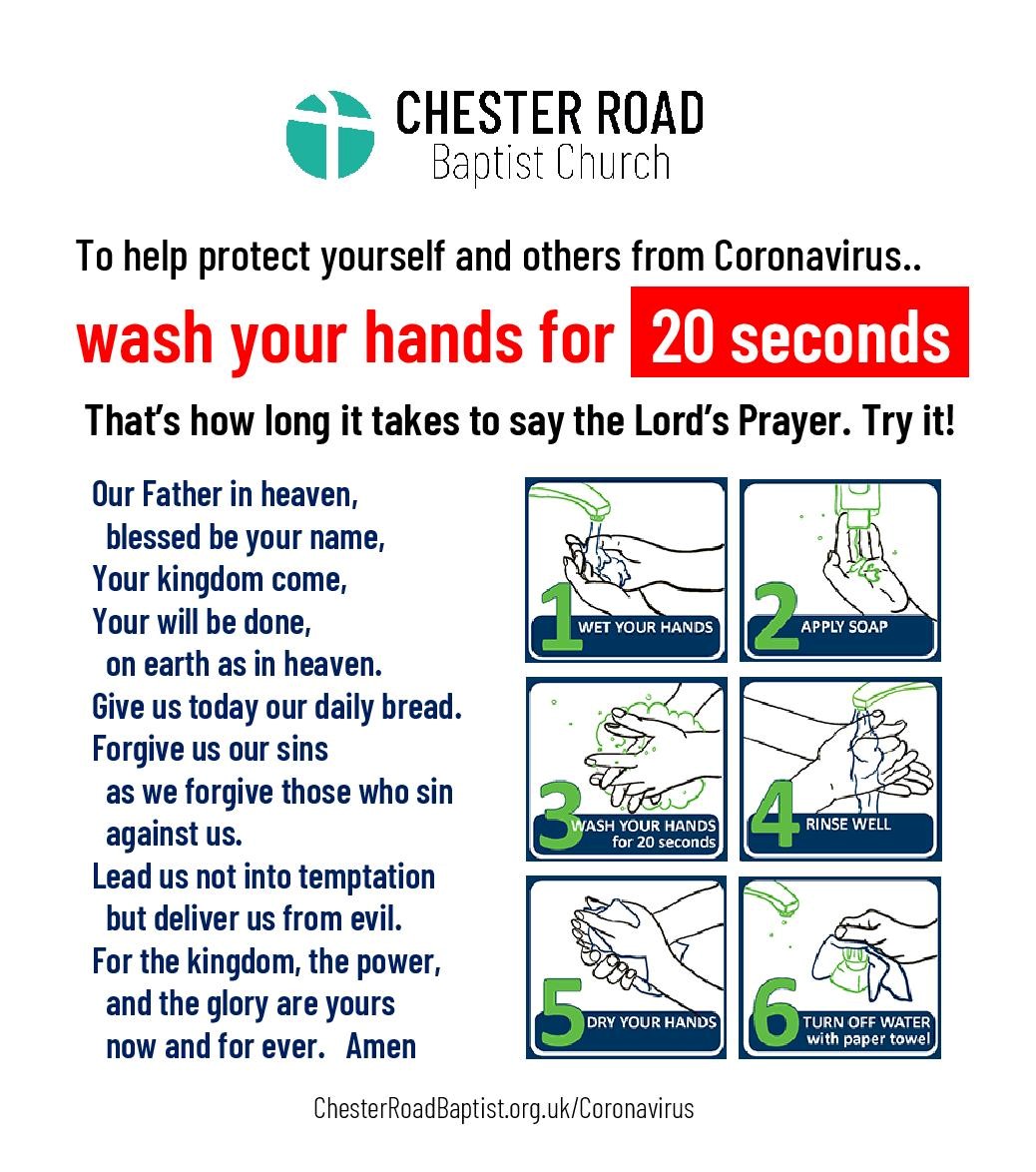 hand-washing - Lords Prayer-pa