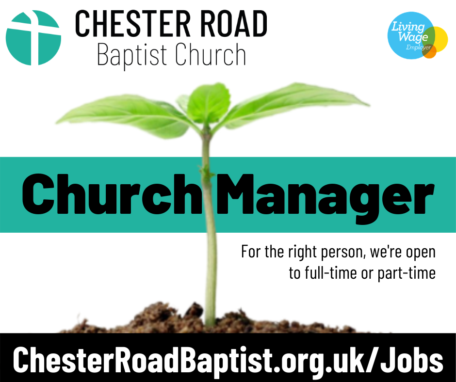 Church Manager - full-time or