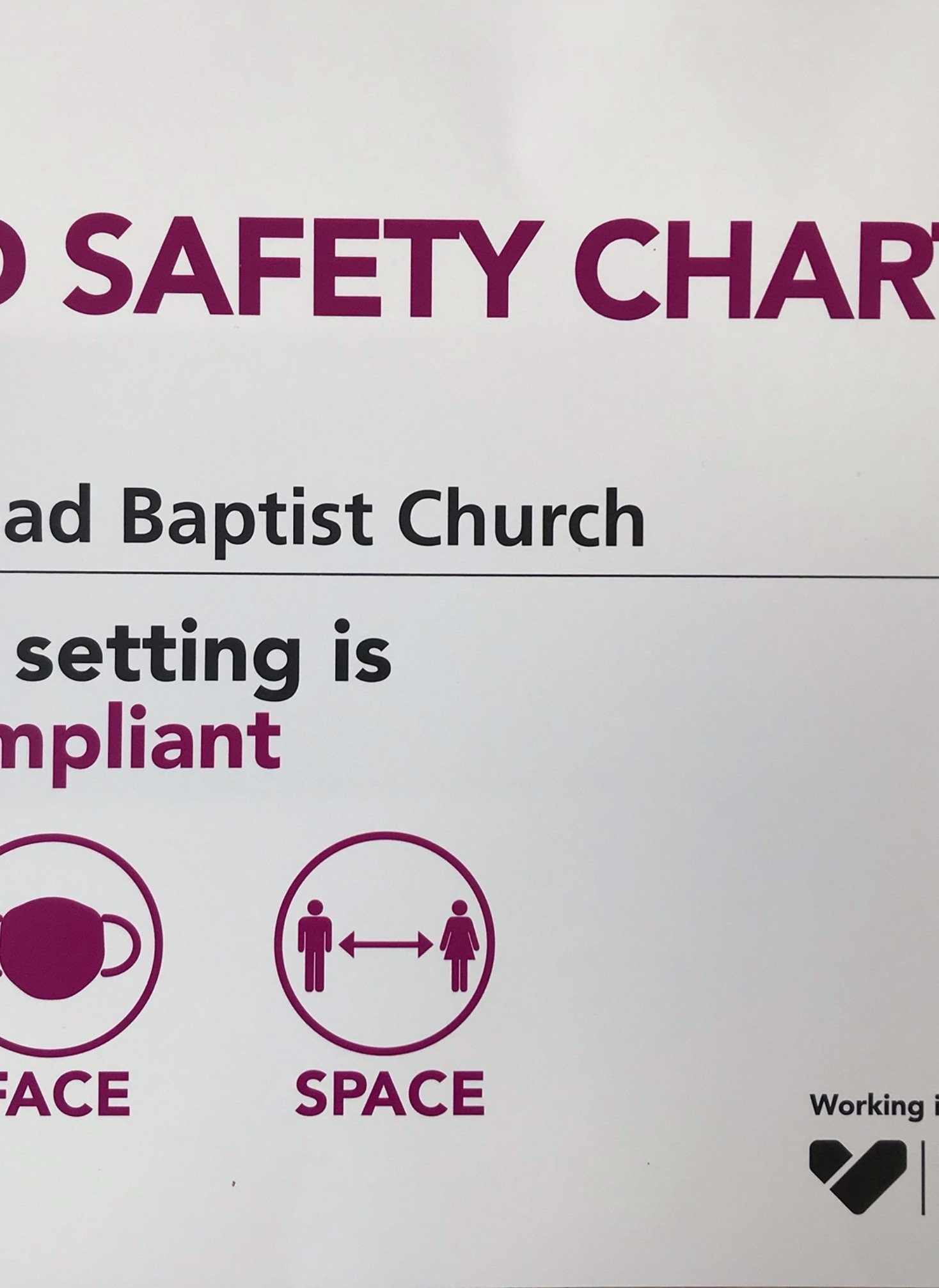 Birmingham City Council Places of Worship Covid-Safety Charter