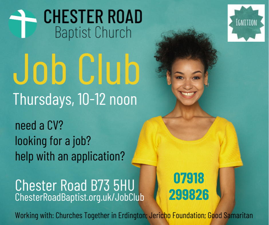 Job Club at Chester Road Bapti