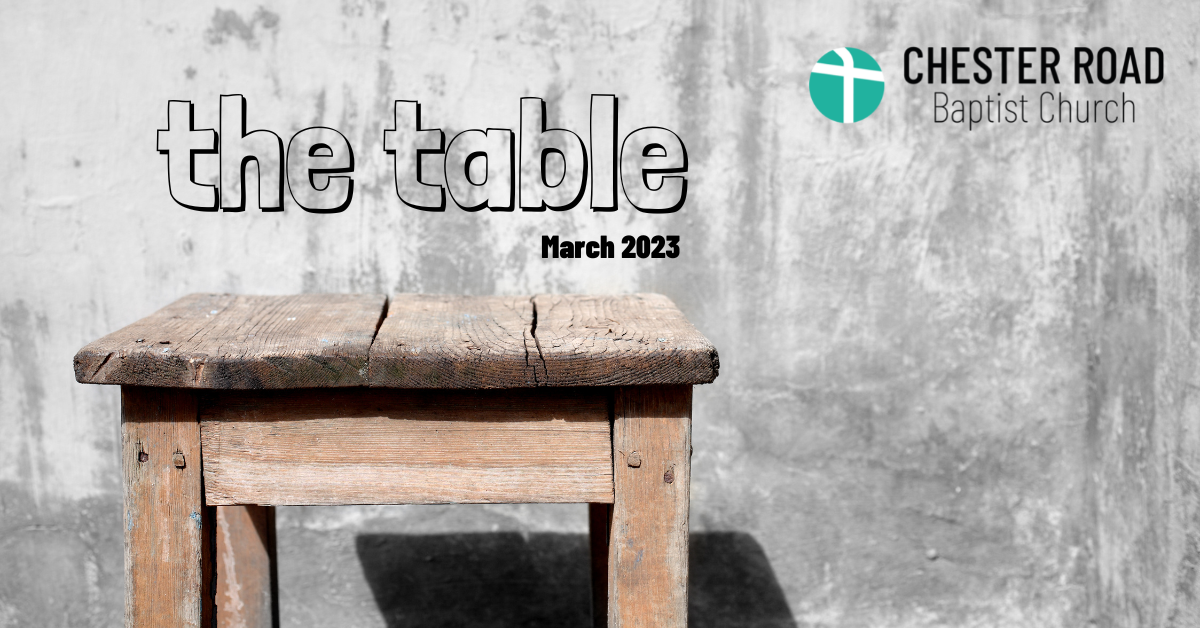 The Table March 2023